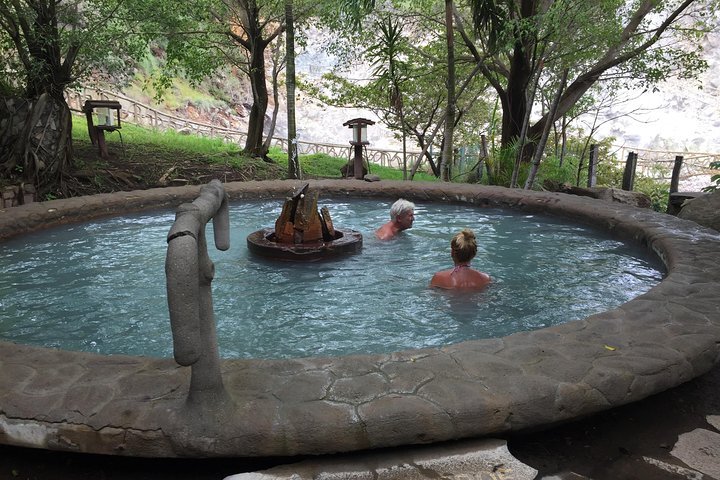 Horseback riding and hot springs tour