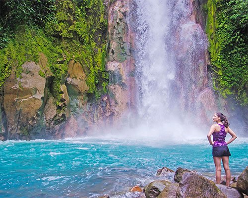 Río Celeste waterfall