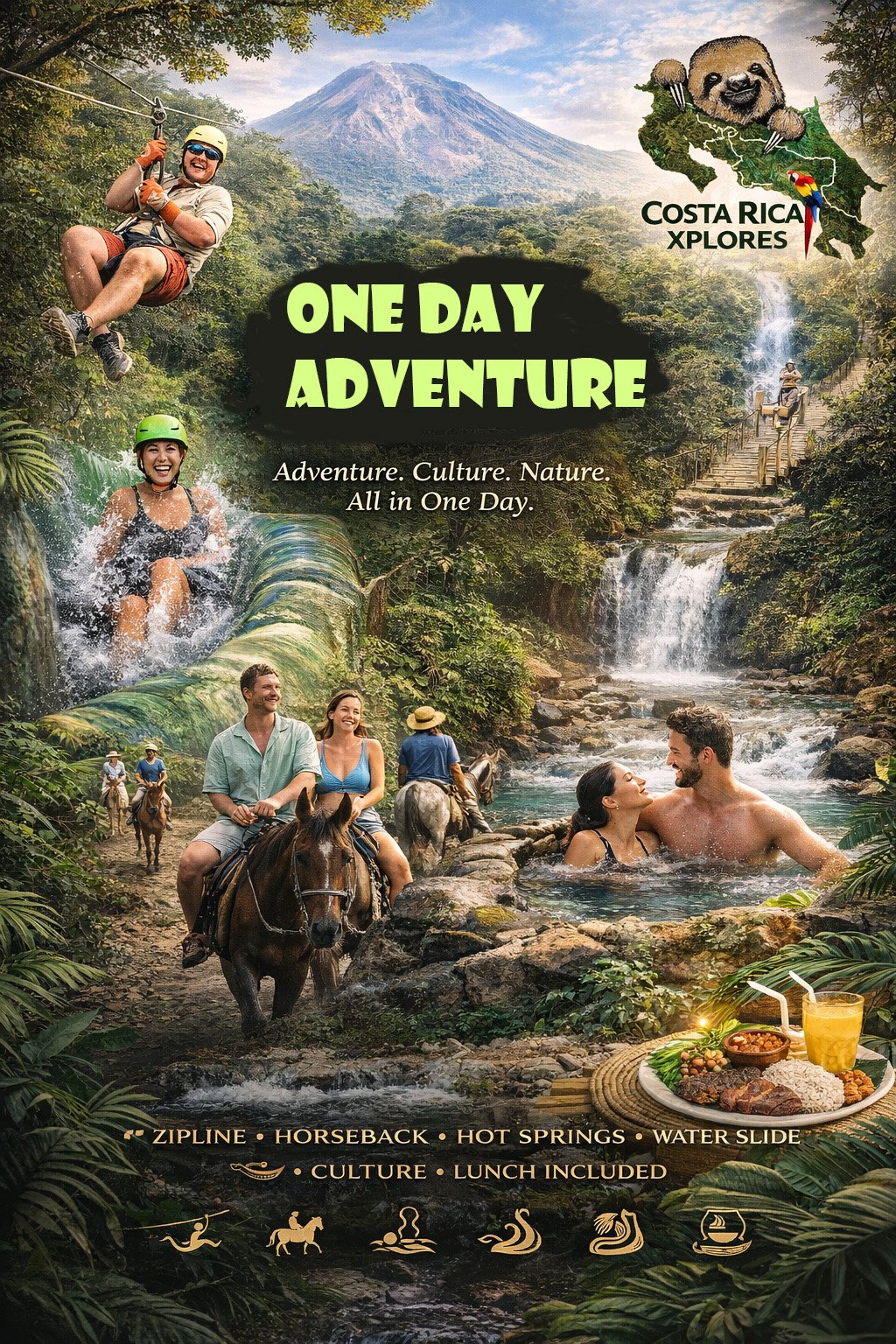 REAL COMBO TOUR BY COSTA RICA XPLORES