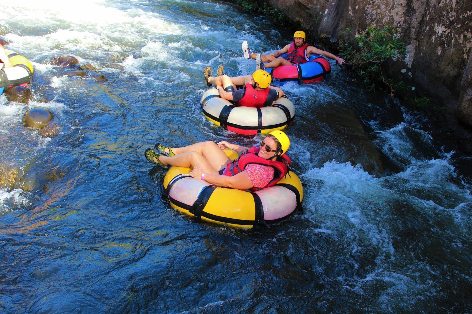 Tubing in Canyon de la Vieja